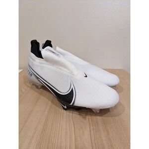 Nike Vapor Edge Elite 360 2 Football Cleats Men's Size 13 White Black CV6282-108